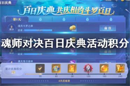 斗罗大陆魂师对决百日庆典活动积分获取攻略