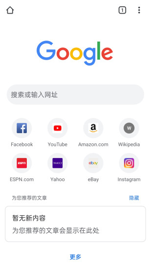 谷歌浏览器下载手机版安卓中文版截图